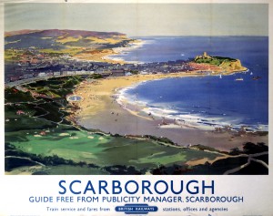 Scarborough British Railways poster